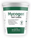 Mycogen for Dogs - Vitamins with 8 Types of Mushrooms - Support Immune System - 60 Soft Chews