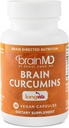 BRAINMD Hersen Curcumins - 30 Vegan Capsules - met Longvida Curcumin - Glutenvrij - 30 porties