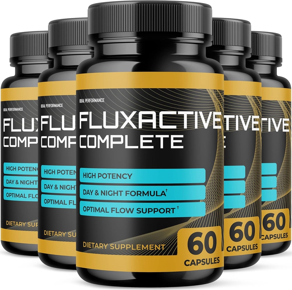 (5 verpakkingen) Fluxactive Complete Package Fluxactive Complete for Prostate Health Fluxactive Pills Flux Active Complete (300 capsules)