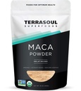Terrasoul Superfoods Biologische Gelatiniseerde Maca Poeder, 16 Oz, Hormone Balance, Energy Boost, en Superfood Smoothies met Peruaanse Maca Root, gelatiniseerd voor gemakkelijke spijsvertering