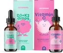 JoySpring Vitamine C + Vlierbessendruppels + Zinksupplementen voor kinderen Immune Ondersteuning en Vitamine D druppels voor Immune Ondersteuning & Hartgezondheid