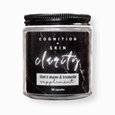 Lion's Mane & Tremella Mushroom Heren Huidverzorging Acne Supplement: Cognition + Skin CLARITY - Genees uw huid van WITHIN! (Veganistisch)