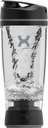 Promixx Original Shaker Bottle - Batterij aangedreven voor gladde eiwitshakes - BPA Free, 20oz Cup (zwart)