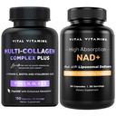 Vitale vitamines Multi collagen Complex Plus + NAD+ Supplement