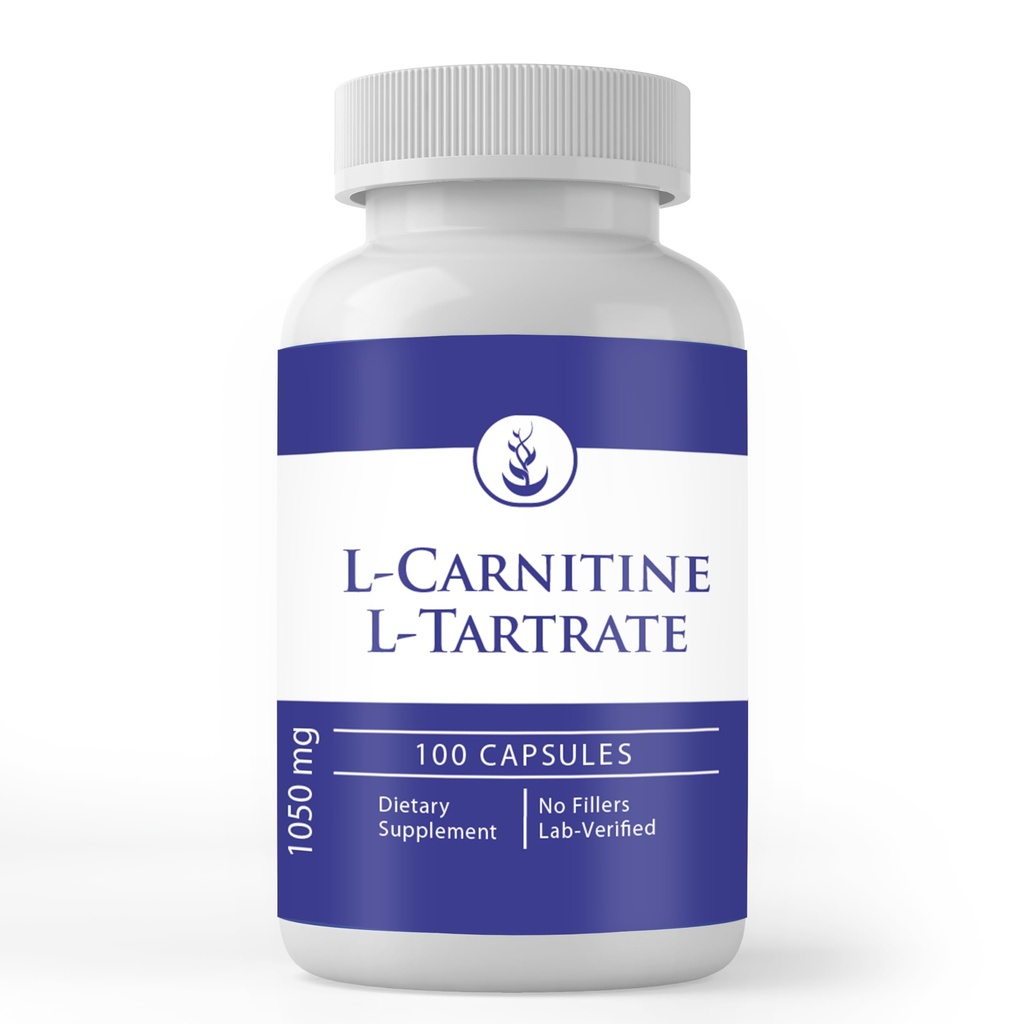 Pure Original Ingrediënten L-Carnitine L-Tartrate (100 capsules) Altijd zuiver, Geen additieven of fillers, Lab geverifieerd
