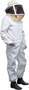 Mann Lake Deluxe Bee Suit, Beekeeping Gear met Zippered Square Veil, Duurzame 50/50 Katoen/Polyester Blend, Bee Protection Suit, Professionele Bijenhoudpak voor volwassenen, Groot
