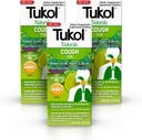 TUKOL Naturals Vlierbes Siroop met vitamine C, D en zink, Immune Support Supplement met natuurlijke honing voor volwassenen & tieners, Herbal Vlierbes Boost voor Immunity & Antioxidant Support, 6oz, Pack of 3