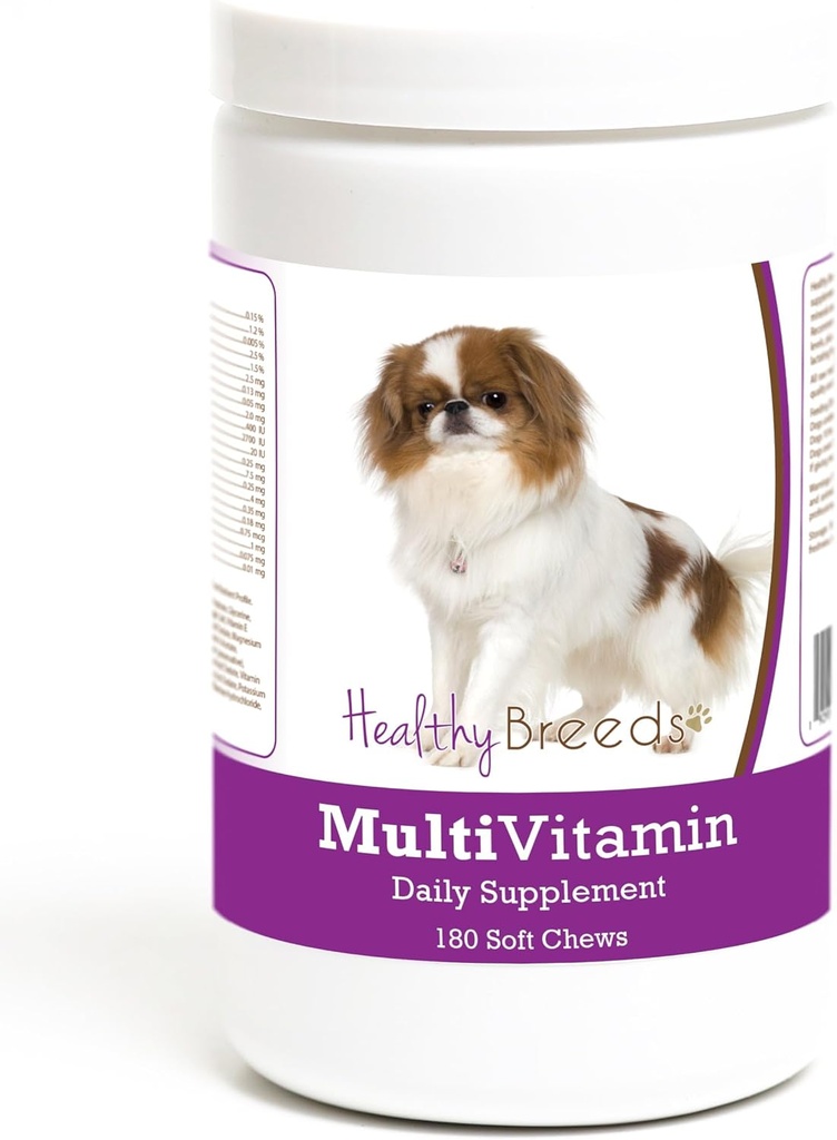 Gezond Ras Japanse Chin Multivitamine Zachte Kauw voor Honden 180 Tellen