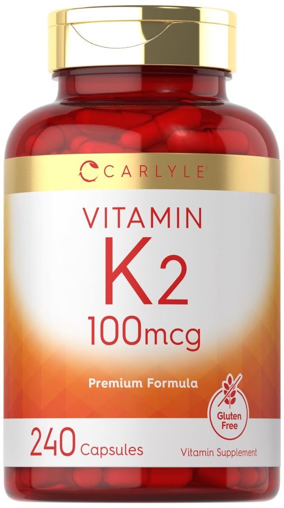 Carlyle Vitamine K2 Supplement 100 mcg 