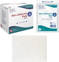 Dynarex Non-Adherent Pads-Steriel, Individueel verpakt, Non-Stick Wound en Burn Care, Soft & Highly Absoluut, 3