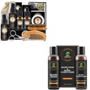 XIKEZAN Gifts voor mannen met baardkit en baardshampoo en conditioner set