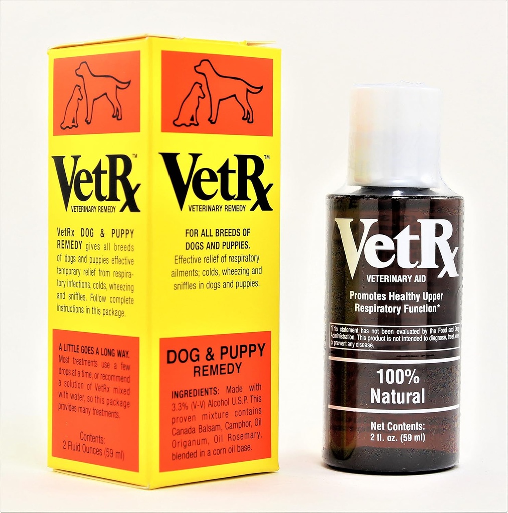 VetRx Veterinaire Remedie voor Honden en Puppies (2 fl oz)