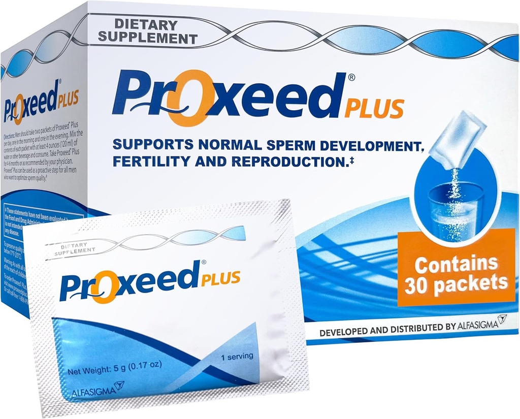 Proxeed Plus - mannelijke vruchtbaarheid Supplement - 30 Tellen (pakket van 1)