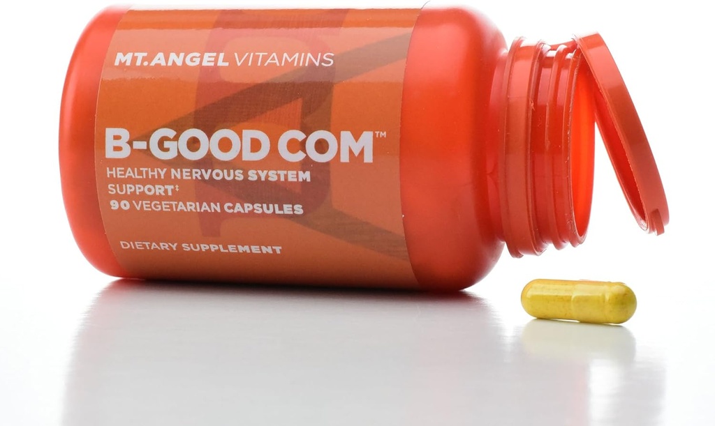 Mt. Engel Vitaminen - B-Good Com (Vitamine B Complex), Gezonde Zenuwstelsel Ondersteuning (60 Vegetarische Capsules)