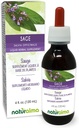 Naturalma Sage (Salvia officinalis) Blad Alcoholvrije tinctuur - 4 fl oz Liquid Extract in druppels - Kruidensupplement - Veganistisch