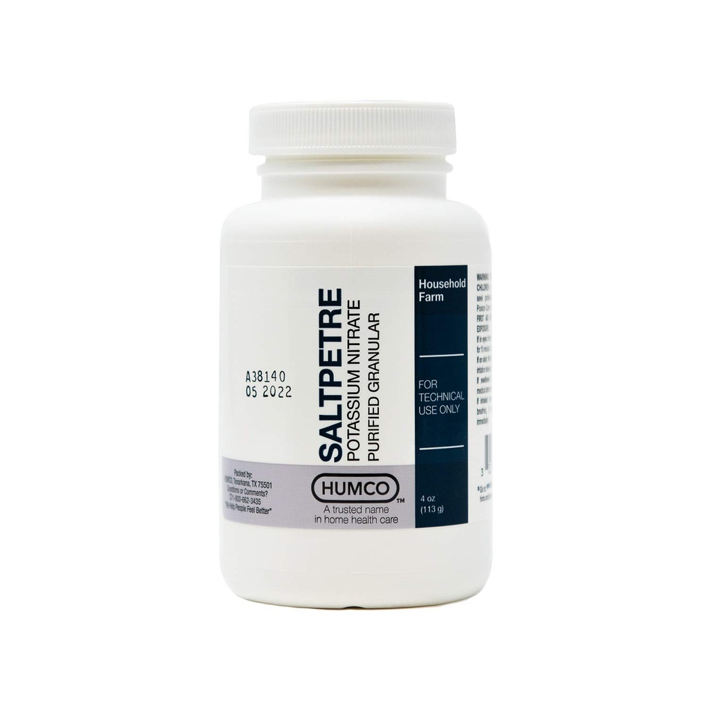 Salpetre Kaliumnitraat, FCC, 4 oz.