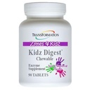TRANSFORMATIE VAN DE GENESIS VAN GOEDE GEZONDHEIDS ENzymeN Kidz Digestieve Enzyme Supplement Kauwbaar, te bevorderen gezonde en volledige spijsvertering en eliminatie voor kinderen, 90 tabletten