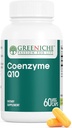 Greeniche Coenzyme Q10, 60 Caps, High Absorption Coq10, Vegan, Gluten Free