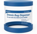 HCS Emesis Bags Dispenser - Wall Mounted, Holds 24 HCS Vomit Bags Disposable (niet inbegrepen) - Inclusief Ankers en Schroeven
