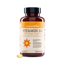 NatureWise Vitamin D3 5000iu (125 mcg) 1 jaar aanbod voor Immune Ondersteuning, gezonde spierfunctie en botgezondheid - Non-GMO, Glutenvrij in biologische Extra Virgin Olijfolie, (Mini Softgel), 360 Tel.