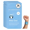 The Good Patch Nite Uil Patch, Natural Sleep Patch Ondersteuning voor Kid Bedtime met Tart Cherry, kamille, en Skullcap, Plant Powered, Sustained Release (36 Total Patches)