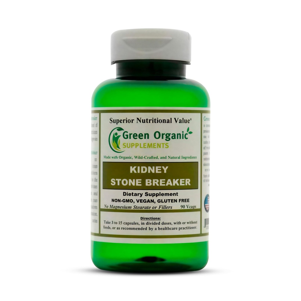 Groene biologische supplementen nierstenen Breaker