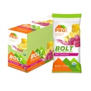 PROBAR - Bolt Biologische Energie Kauwen, Roze Limonade, Non-GMO, Glutenvrij, USDA Gecertificeerde Biologische, Gezonde, Natuurlijke Energie, Snelle Brandstof Gummies met Vitaminen B & C (12 Tel.)