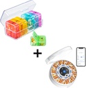 Zoksi pil Organizer 2 keer per dag automatische pildispenser
