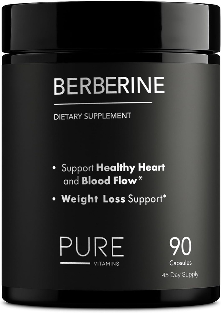 Ultra High Strength Berberine HCL 1200mg Supplementen 