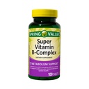 Ikj Super Vitamine B-complex tabletten Dieetsupplement, 100 Tellen