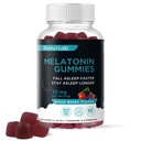 BionerLab Melatonine Gummies (30mg) Enhanced with L-theanine & Vitamine B6 for Adult Women Mannen - Extra sterkte Kauwtabletten Kalm Gummy - Glutenvrij