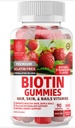 Number One Nutrition N1N Premium Biotin Gummies 5000mcg [High Potency, 90 Gummies] voor gezond haar, huid en nagels voor volwassenen en kinderen, Veganistisch, niet-GMO, pectine gebaseerd