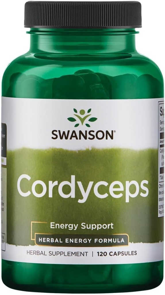 Swanson Cordyceps 600 Milligrammen 120 Capsules