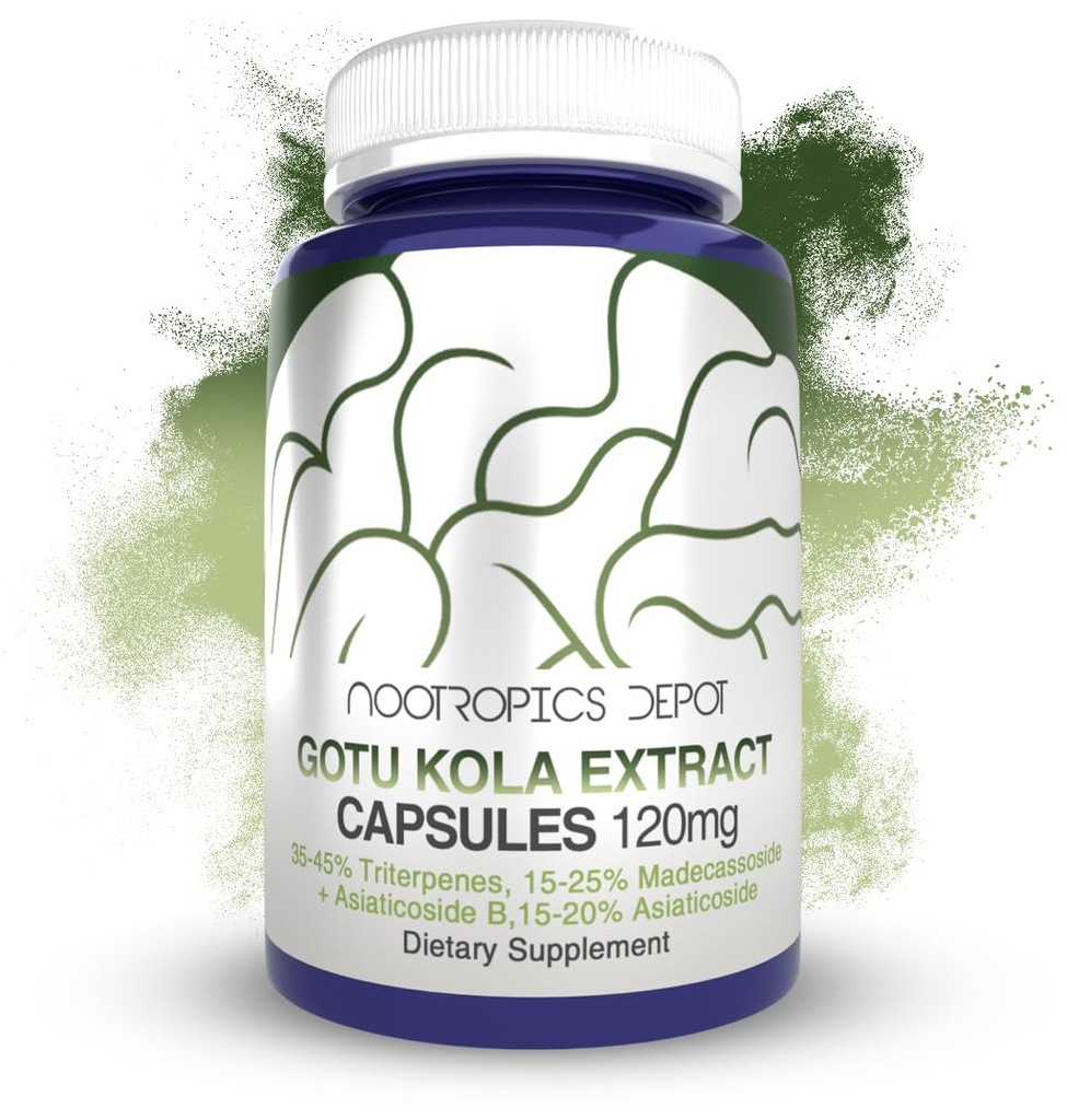 Nootropics Depot Gotu Kola Extract Capsules 