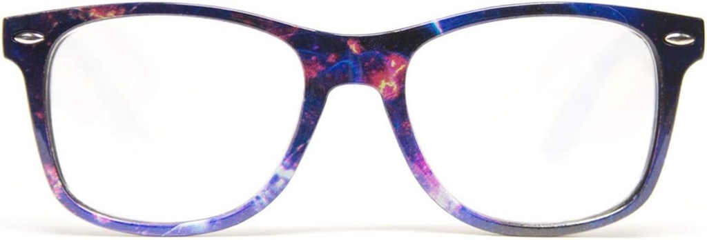 GloFX Ultimate Diffrection Glazen - Galaxy - 3D Prism Rainbow Effect - Great Edm, Festival, Concert, Vuurwerk, Kerstverlichting en Rave Accessoire - Galaxy Frames