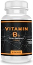 QEI Vitamine B12 1000mg, Ondersteunt het energiemetabolisme en de handhaving van het zenuwstelsel, vitaminesupplement, 30 capsules