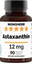 Astaxanthine 12 mg - 90 Veg Capsules