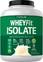 Wei Proteïne Isolaat WeiFit (Natural Vanilla Breeze), 5 lb (2.268 kg) Fles