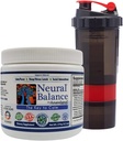 NEURAL BALANS Anandanol met Property Digestief Enzyme Blend, 9,5 Ounce 60 Servers gebundeld met Shaker