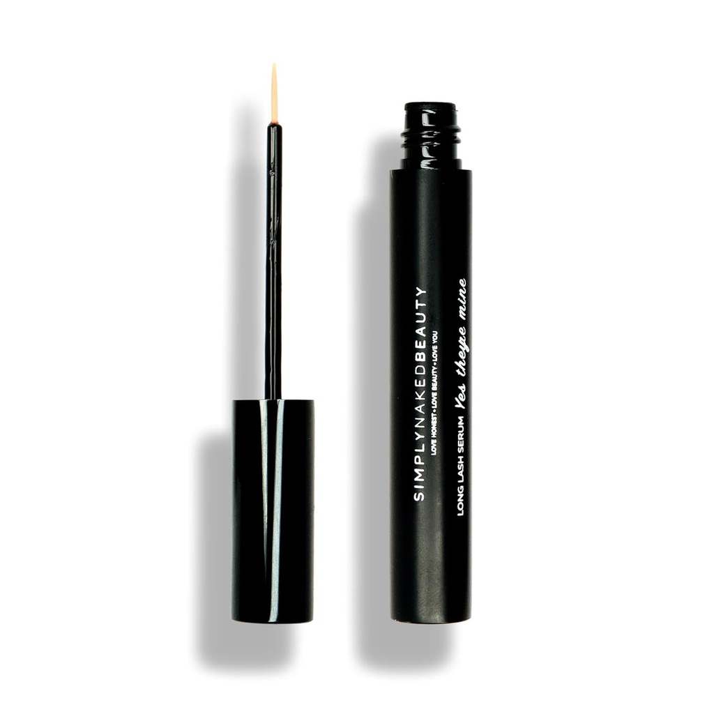 Lash Growth Serum & Brow Enhancer (5 ml) Krijgen langere, vollere wimpers in 12 dagen - Natuurlijke & Plant Based Peptiden voor gezonde wenkbrauw & Lash groei - Cruelty Free Lash Serum door Simply Naked Beauty