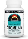 Bron Naturals Bromelain, Proteolytische Enzyme Supplement, 500mg - 120 tabletten