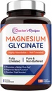 Recepten Magnesium Glycinate, Chelated & Non Buffered, Highly Absorbable, voor kinderen en volwassenen, voor ontspanning en slaap, niet GGO, 120 Vegan Caps