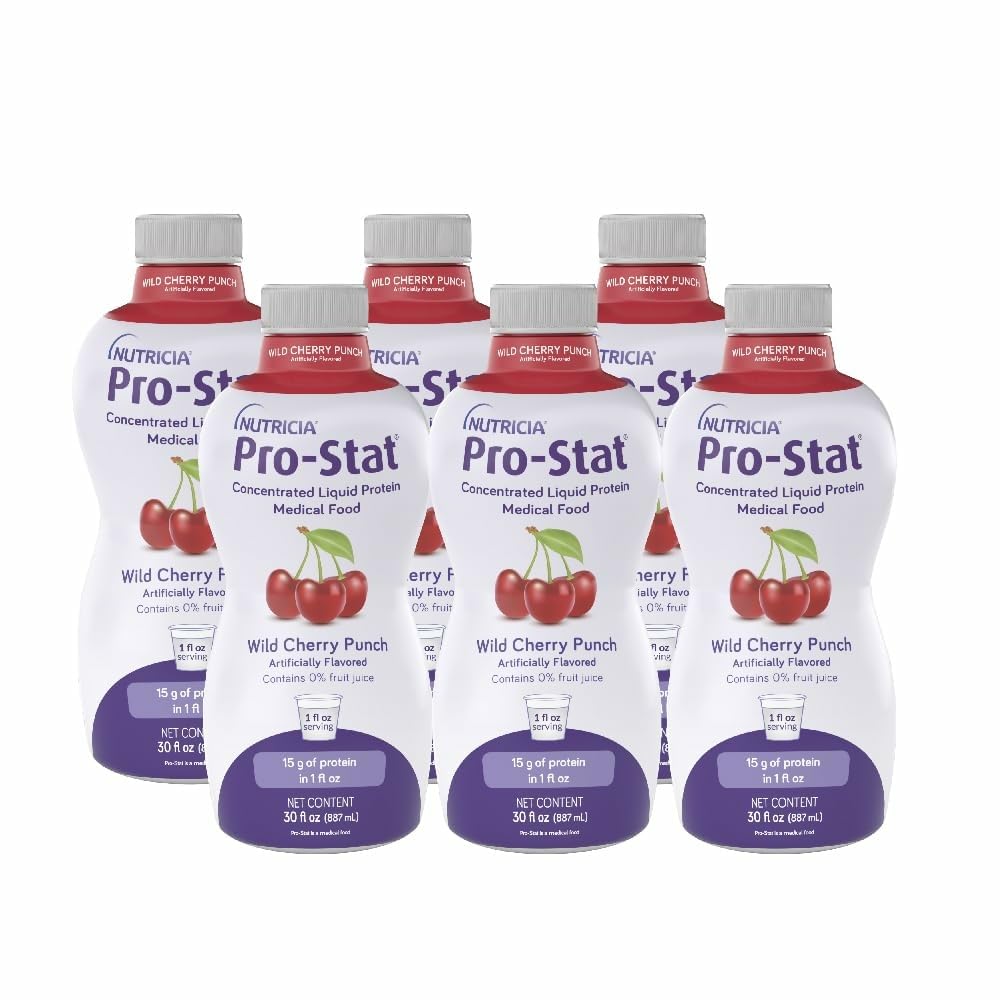 Pro-Stat Geconcentreerde Liquid Protein Medical Food - Wild Cherry Punch, 30 Fl Oz Bottle (geval 6)