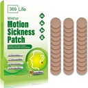 Motion Sickness Patches for Car and Boat Rides, Ships, Cruise and Airplane & Other Forms of Transport - Travel Essentials, for Adults and Kids (48 Count)