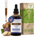 Geheimen van de stam Kudzu Tinctuur Alcoholvrije Liquid Extract, Kudzu (Pueraria Lobata) Gedroogde Bessen (4 FL OZ)
