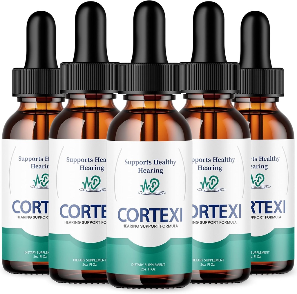 (Officieel) Cortexi Tinnitus Behandeling Gehoorondersteuning met Chroom, Grape Seed, Astragalus, Maca Root - Cortexi Hearing Support Drops Supplement Cortexi Tinnitus behandeling voor Ringing Oors (10oz)