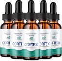 (Officieel) Cortexi Tinnitus Behandeling Gehoorondersteuning met Chroom, Grape Seed, Astragalus, Maca Root - Cortexi Hearing Support Drops Supplement Cortexi Tinnitus behandeling voor Ringing Oors (10oz)