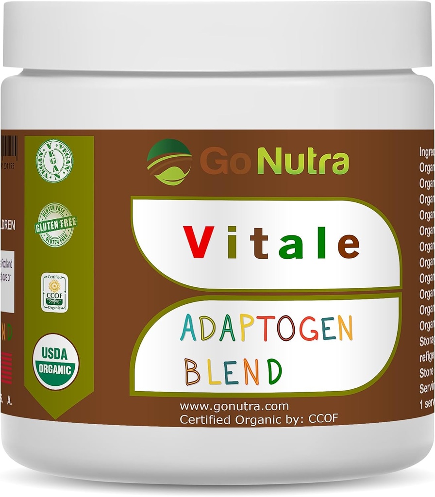 Go Nutra Adaptogen Blend Biologische Superfood Smoothie Powder 