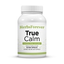 Herbsforever True Calm Capsules Ayurvedic Herbal Formulatie Stress Relief Formula Biedt rust en comfortabele slaap 90 Vege Capsules 800 Mg Elke
