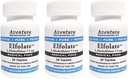 ELFOLATE® 7,5 mg 3 verpakkingen L-methylfolaat Methylfolaat Methylfolaat Medisch voedingssupplement Professionele sterkte Active Pure Potent 30 tabletten